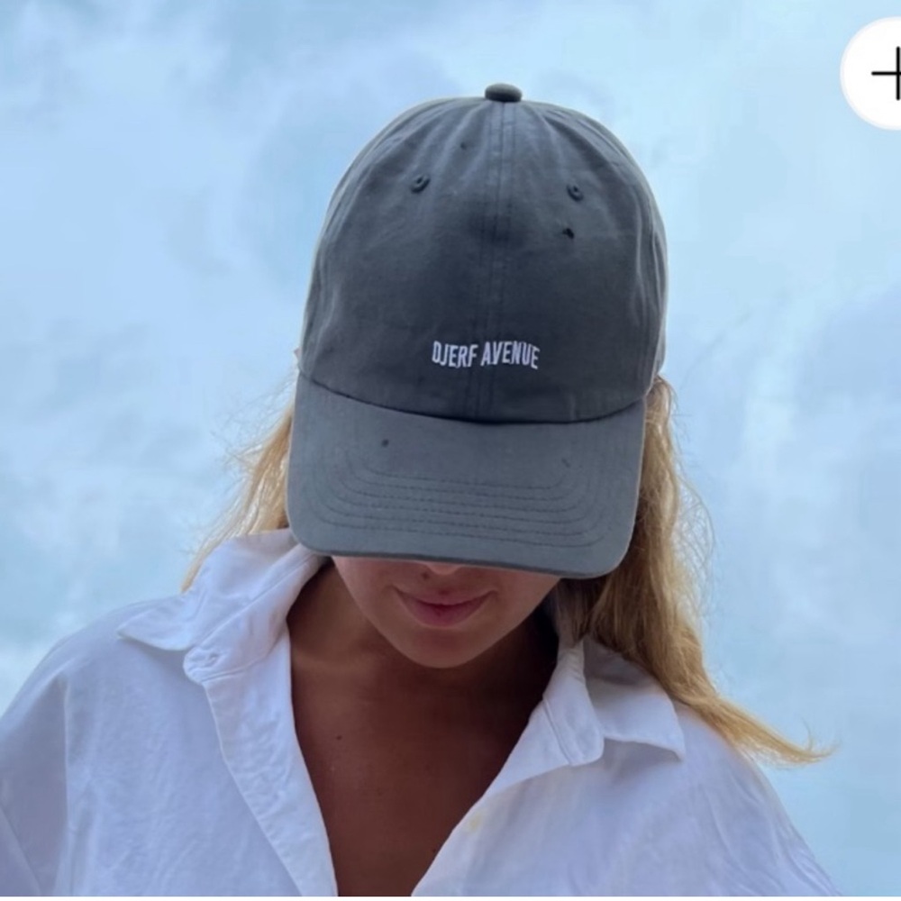 Djerf Avenue gray cap hat